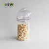 380ml Producto Nuevo Sun Baby Latas de Plástico Frasco de Plástico Botella de Plástico de Giro Botella de Boca Ancha Botella de Plástico para Galletas