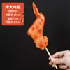 Modelo Barbacoa Alitas de Pollo Olla Caliente Brochetas de Barbacoa Comida Falsa Decoración Sensorial Decoración de Comida Atrezo Brochetas a la Parrilla
