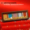 Cartão de Cartão Rígido Jin Song Cartão Brocado Estrutura para Cartões Papel Xuan Guofeng Wenchuang Presente Mesa de Cartão para Caligrafia Tecido Brocado Jinqian Paper