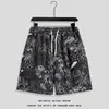 Pantalones Cortos Estilo Nuevo para Hombres y Mujeres 2025 Tie-Dye Deportivos Sueltos Casuales Pareja Verano Playa Secado Rápido Pantalones Cortos de Cinco Puntos Pantalones de Playa