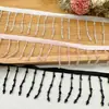 Encaje con cuentas hechas a mano y borlas de cristal en stock, ribetes de tela y accesorios para ropa tradicional china, Hanfu y cheongsams; Materiales para manualidades