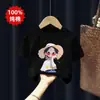 Roupa Casual Versátil da Moda 100% Algodão Novo Estilo 2026 para Crianças Maiores, Camiseta Fofa, Camiseta de Manga Curta para Meninas
