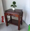 Suporte de Flores de Madeira Maciça Olmo Estilo Chinês Madeira para Plantas Quadrado Montado Suporte de Chão para Pothos Madeira Bonsai Metabo