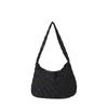 Bolso Nuevo de Otoño con Pliegues Romboidales Bolso Grande Casual para Mujer Personalizado Ligero Gran Capacidad Bolso Tipo Dumpling Bolso Cruzado Bolso de Viaje
