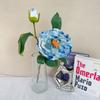Simulación de 2 cabezas de peonía con borde tostado, flor falsa para decoración del hogar, boda, oficina, escritorio, mesa, flor de seda hecha a mano