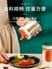 Douyin Same Style Kitchen 5 em 1 Caixa de temperos com tampa Caixa de armazenamento de temperos de 5 compartimentos Tanque de armazenamento de temperos em pó de plástico
