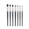 Set en Stock de 7 Brochas de Maquillaje de Lana Real de Animales de Cangzhou, Incluyendo Brocha para Sombras de Ojos, Brocha para Labios y Set de Brochas de Maquillaje Herramientas de Belleza
