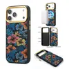 Funda de Teléfono Magnética para iPhone 18 Pro, Funda de Cuero Anticaída, Manzana de Bordado de Corcho Denior 17 Promax
