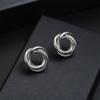 Moda 2023 Serie Commuter metal retro ZA sin agujero en la oreja clip para la oreja Europa y Estados Unidos pendientes exagerados venta al por mayor directa de fábrica