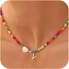 Collar Elegante de Cuentas Transfronterizo Europeo y Americano Moda 26 Letras Collar Joyería de Cuentas Fiesta de Niñas Fiesta Versátil