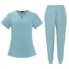 Ropa Nueva para Lavarse las Manos Secado Rápido Ropa de Trabajo Médica Dentista Oral Sala de Operaciones Ropa Quirúrgica Ropa Cruzada para Lavarse las Manos para Mujeres