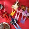 Bolsas Vacías para Sachet de Fragancia del Festival de Medio Otoño Cuidadosamente Seleccionadas, Bolsitas de Osmanthus, Bolsitas de Ajenjo, Paquetes de Materiales para DIY, Bolsas con Logo de Empresa