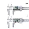Calibrador Vernier Digital Electrónico 0-150mm Fibra de Carbono Digital Pantalla Grande Plástico Calibrador Digital Precisión 0.1mm
