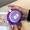 Novo Chapéu de Pescador Bolsa de Malha Dopamina Bolsa Mini Tendência para Chave Fone de Ouvido Pingente Porta-Moedas Fofo de Desenho Animado