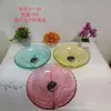 Nova Fruteira de Cristal Colorida, Louça Doméstica Resistente a Quedas, Fruteira Criativa, Bandeja de Armazenamento Redonda Transparente para Preguiçosos e Animais