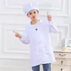 Día del Niño Traje de Chef para Padres e Hijos Atuendo de Presentación para Niños Pequeños y Bebés Traje de Pequeño Chef Ropa de Juego de Rol Cos Chef