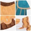 Reino da Rocha Korilixia Mundo Cosplay Role-Playing Jogo Bidimensional Personagem de Anime Fantasia de Cosplay