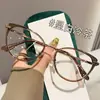 Novas Armações de Óculos Cat-Eye para Mulheres Míopes Podem Ser Equipadas com Armações de Óculos de Alta Definição para Aparência Clareadora e Emagrecimento para Rostos Quadrados e Redondos