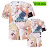Camiseta de manga corta con cuello redondo y estampado informal de estilo coreano de verano para muñeca que se enamora de Amazon