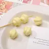 Cor Macaron Acrílico Contas de Sorvete Chaveiro DIY Feito à Mão Pingente Acessórios Corrente de Celular Material