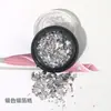 Arte de Uñas con Foil Dorado y Plateado Decoraciones de Uñas Sin Desprendimiento Foil con Purpurina Platino Papel Dorado Plata Oro Cobre Papel Triturado Decoración Brillante