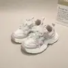 Zapatos Deportivos Ligeros para Niños con Suela de Malla 27-37 Zapatos de Viaje para Niños Zapatos Casuales para Estudiantes Niñas Zapatos de Papá 6423