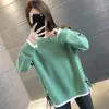 Ropa exterior holgada, sudadera elegante para mujer talla grande, modelo nuevo 22026300, efecto dos piezas, para primavera y otoño