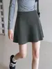 Falda Midi de Punto de Lana de Estilo Coreano Versátil de Cintura Alta Acampanada Adelgazante para Mujer Tendencia Otoño/Invierno 2026