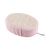 Esponja de Baño de Lino, Toalla de Baño Ovalada, Toalla Exfoliante de Mano con Potente Descontaminación y Espuma, Guantes de Baño de Material de Lino
