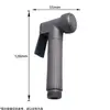 Pistola de pulverização para descarga de vaso sanitário, pulverizador de bidê para torneira, chuveiro de alta pressão, pistola de descarga de vaso sanitário, acessório doméstico de alta pressão