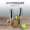 Acero Inoxidable Comercial Estilo Americano Vaso Mezclador para Batidos Coctelera de Barra Vaso Mezclador Manual Fábrica