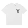 2025 Verão Masculino Rhude High Street Estampado Respirável Manga Curta Marca de Moda Camiseta de Manga Curta Pulôver Verão