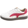Zapatillas de entrenamiento alemanas de bloques de color para mujer 2026 verano nuevas suela gruesa que aumenta la altura deportivas casuales versátiles cómodas zapatos blancos zapatos de mujer