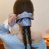 Pinza para el pelo de leopardo elegante, estilo retro, para otoño e invierno, con diseño de viento perezoso y moderno, con clip de tiburón y volumen, accesorios para el cabello con agarre avanzado de nicho.