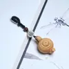 Colgante Llavero Animal del Zodíaco Tallado en Madera de Tuya Puesto Escénico Turístico Mercado Nocturno Juego Cultural Souvenir Decoración