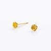 Pendientes Nalan Foot de plata 999 con un toque fresco y dulce, diseño de nicho, personalizados y sencillos, de rosa, M06022