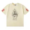 Vendas Transfronteiriças de Longa Duração de Camisetas com Estampa Quirky de Rua Tendência Nova de Nicho Gallery Dept Outono e Inverno 2025