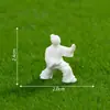 Miniatura de paisaje de dibujos animados, figura de Tai Chi, muñeco de personaje lindo y pequeño, accesorio de decoración DIY creativo, adorno pequeño para coche o escritorio
