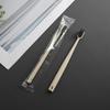 En stock venta al por mayor cepillo de dientes de hotel lugar de baño bolsa de plástico transparente empaque individual independiente herramienta de dientes de cerdas suaves