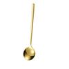 Colher de Aço Inoxidável 304 Estilo Coreano Colher para Comida Ocidental Cabo Longo Espessada Utensílio de Mesa Colher para Comer Cozinha Doméstica Colher de Sopa