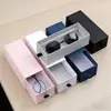 Cajas de embalaje personalizadas para gafas con impresión de logotipo en lotes pequeños, cajas de regalo y joyería de color extraíbles, exclusivamente para suministro transfronterizo