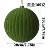 Bolas de Navidad Aterciopeladas de Tamaño Grande, Multicolor, de Forma Única, Adornos Navideños Pintados para Árbol, Bolas Decorativas para Ambiente Festivo, Personalizables