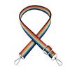 Nueva correa de hombro ancha de 2.5 cm, correa de hombro estrecha arcoíris de seda brillante, accesorios para bolso pequeño, correa decorativa larga, cordón ligero