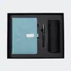Set de caja de regalo para cuaderno con logo personalizado, regalos de empresa para clientes y empleados, cuaderno de alta gama y taza térmica regalo de negocios