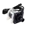 Bomba Submersível de Fluxo de Água Corrente para Filtro de Circulação de Tanque de Peixes Piscina Tubo de Bambu Fonte de Rocha Solar de Conversão de Frequência Anti-Bloqueio 12/24V