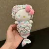 Auténtico Peluche de Dibujos Animados Sanrio Hello Kitty Bolsa Decoración Colgante Llavero Colgante