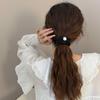 Cuerda para el Cabello de Punto de Onda Avanzada Todo Fósforo Estilo Niñas Cuerda para la Cabeza de Círculo Intestino Delgado Cuerda de Goma para Cola de Caballo Accesorios para el Cabello Primavera Nueva