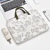 Nova Bolsa de Laptop da Moda Portátil Simples Pasta Bolsa de Conferência Leve Couro Bolsa de Computador para Negócios