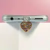 Adornos Colgantes Decorativos, Tapón Antipolvo para Teléfono Móvil, Tipo-C 2D Acrílico con Forma de Gato Lindo Pieza Plana de Interfaz