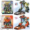 Coche de juguete transformable para niño Avispa Optimus Guerrero Figura de acción Modelo de robot Puesto callejero Juego de juguetes para niños